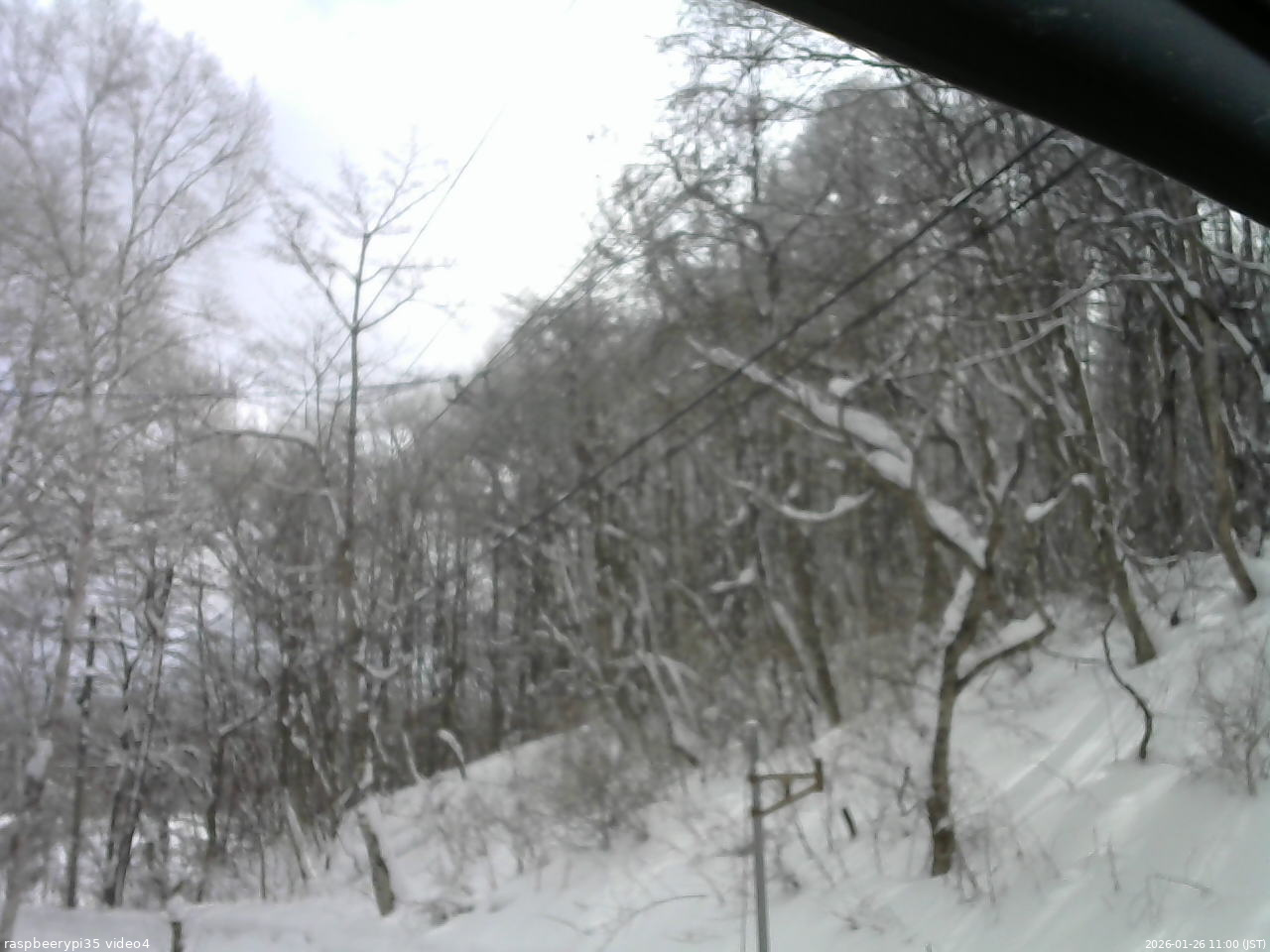 長野県菅平高原 ゆたか山荘 東側上空 2026/01/26 11:00