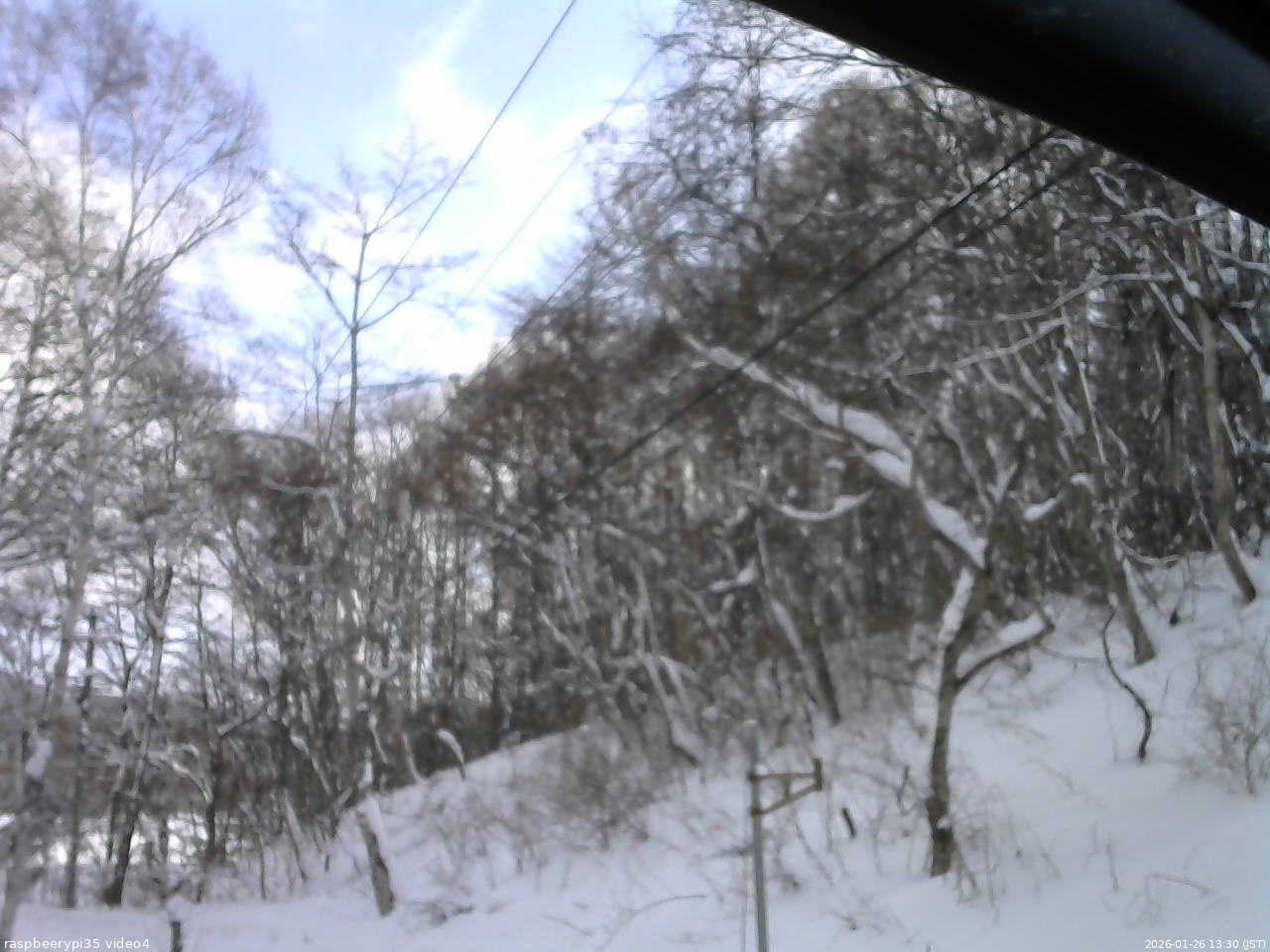 長野県菅平高原 ゆたか山荘 東側上空 2026/01/26 13:30