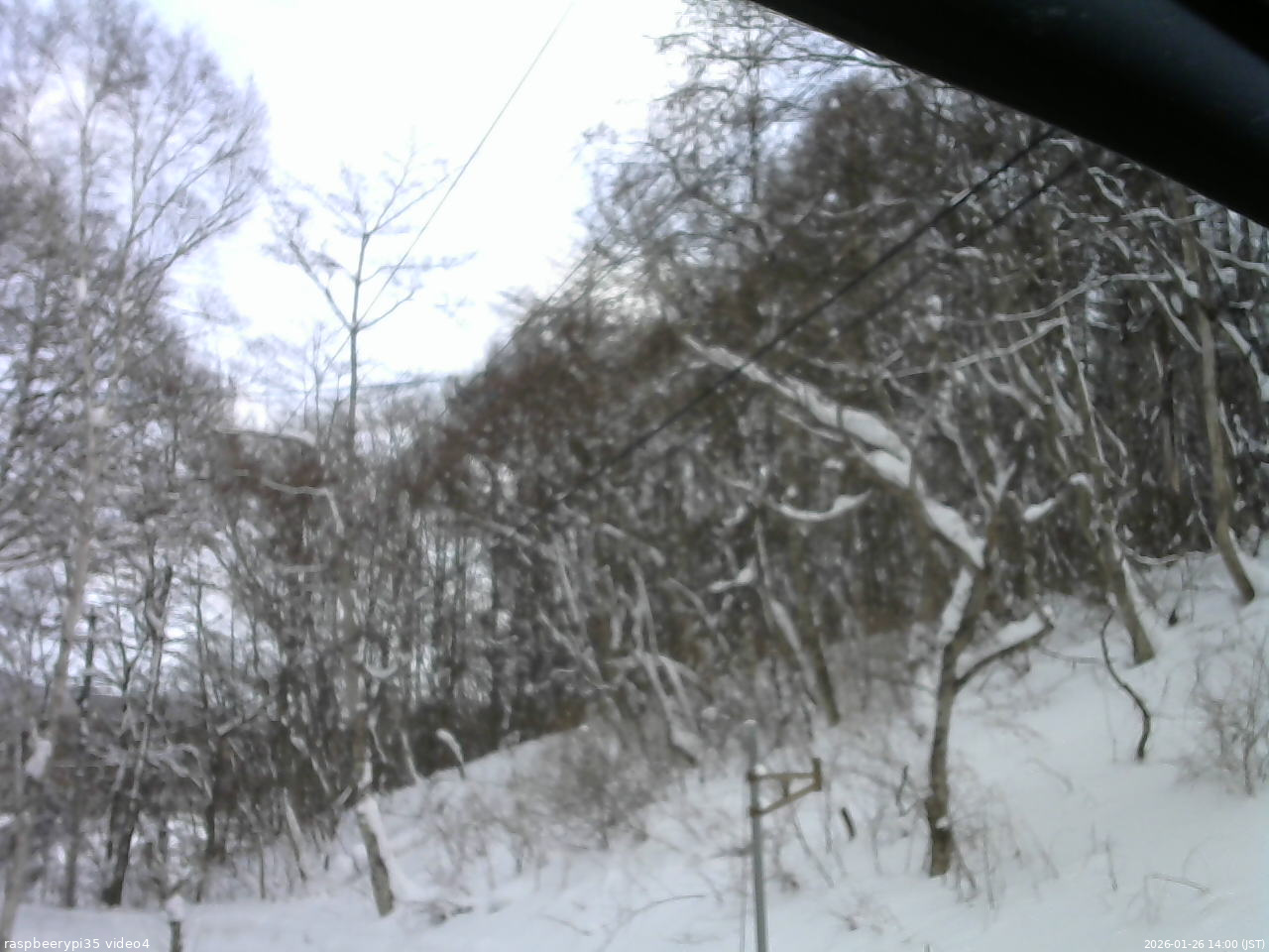 長野県菅平高原 ゆたか山荘 東側上空 2026/01/26 14:00