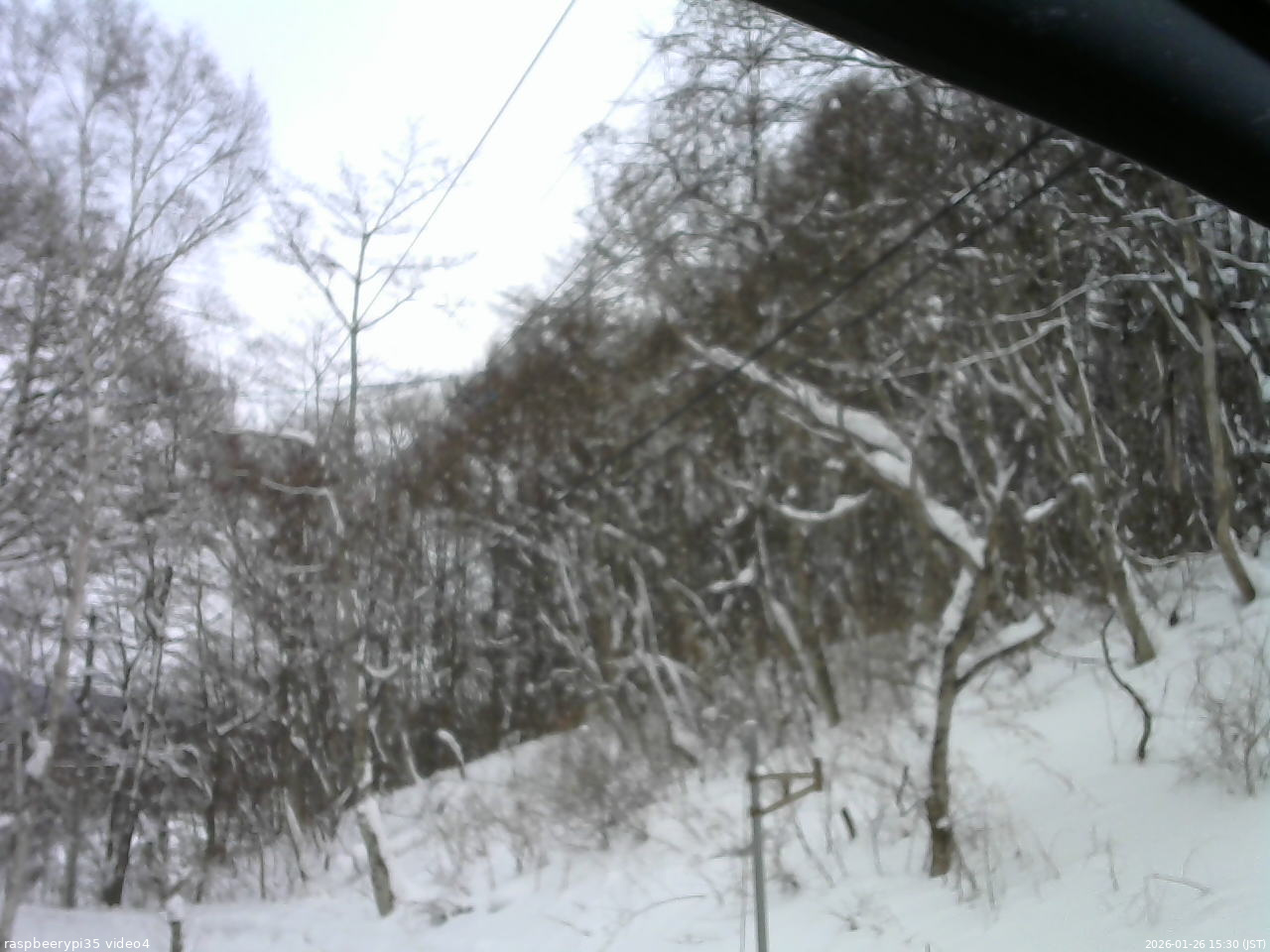 長野県菅平高原 ゆたか山荘 東側上空 2026/01/26 15:30