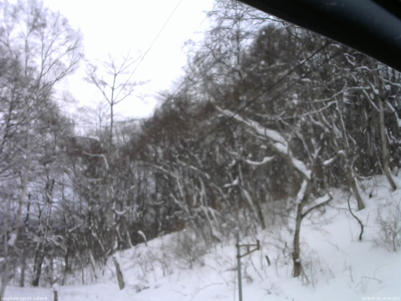 長野県菅平高原 ゆたか山荘 東側上空 2026/01/26 16:30