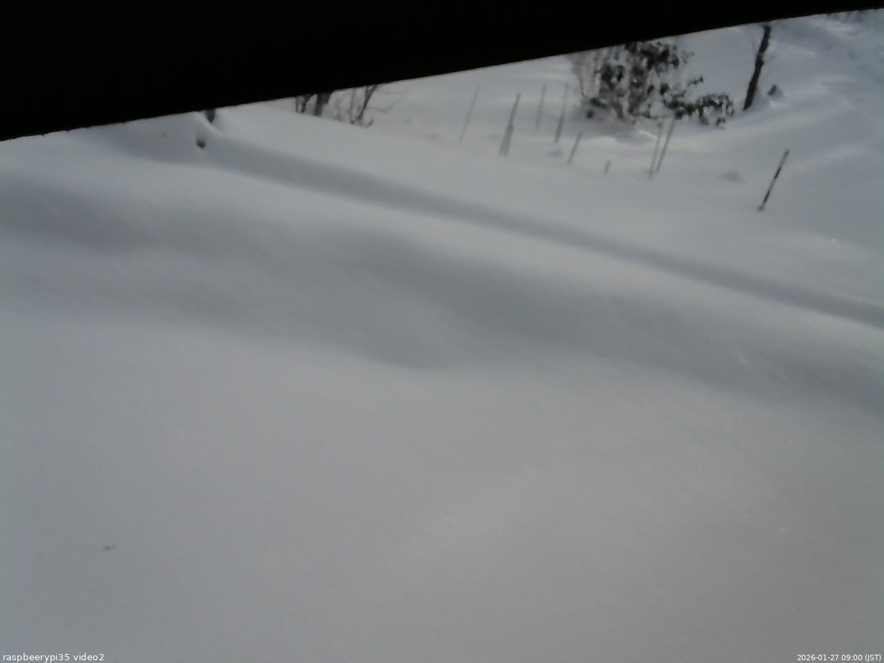 長野県菅平高原 ゆたか山荘 駐車場 2026/01/27 09:00