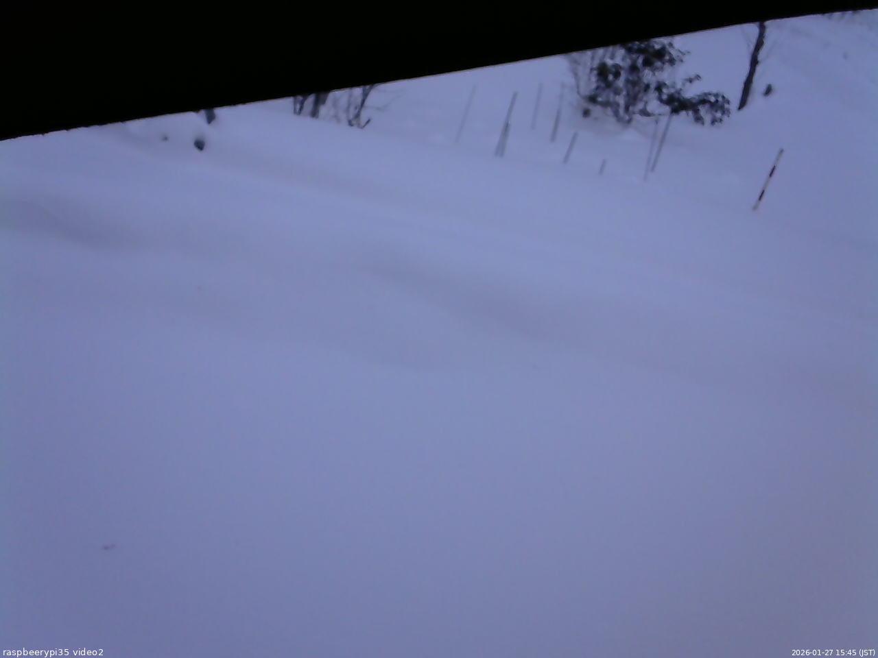 長野県菅平高原 ゆたか山荘 駐車場 2026/01/27 15:45