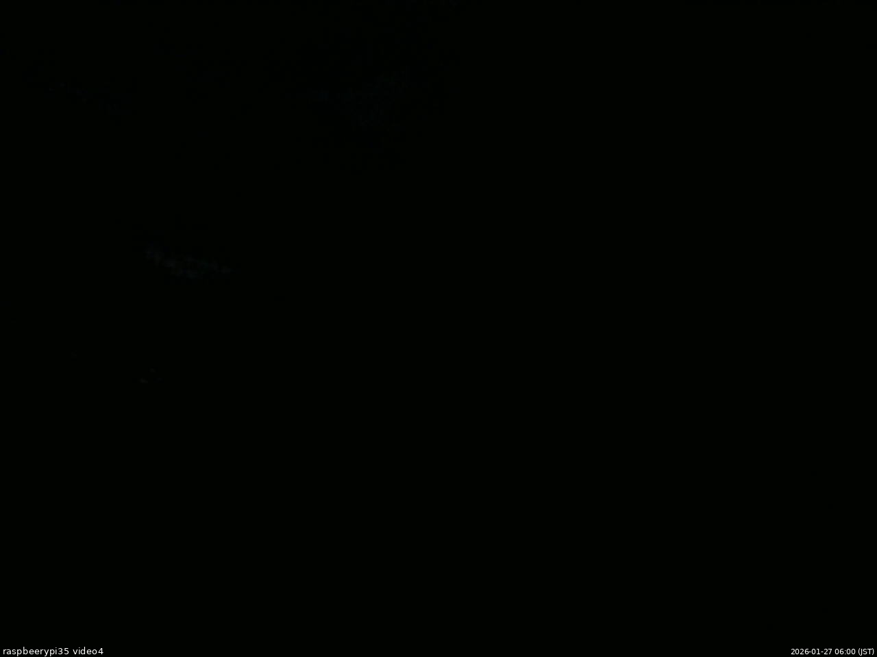 長野県菅平高原 ゆたか山荘 東側上空 2026/01/27 06:00