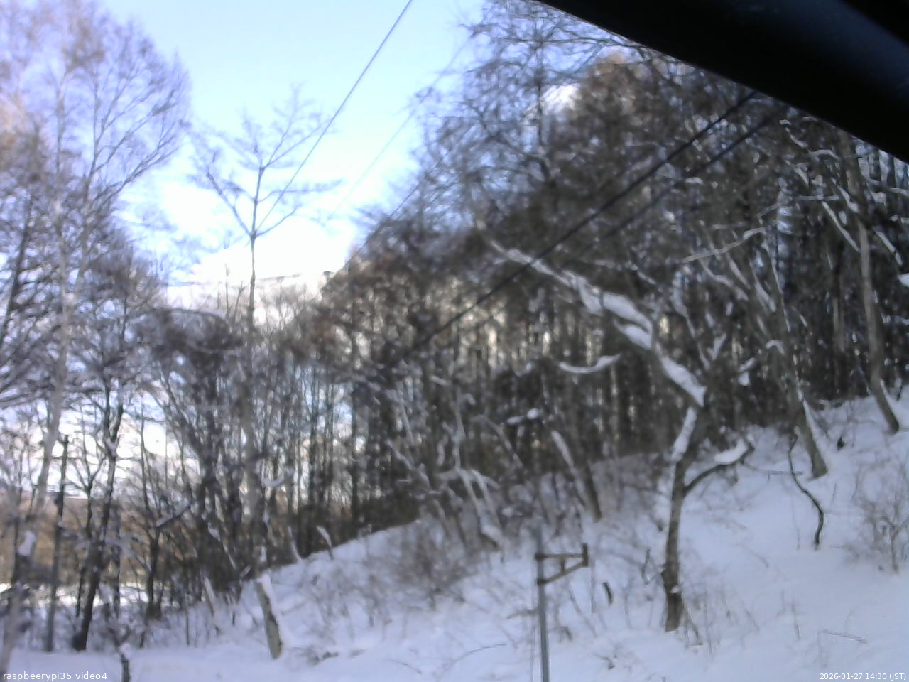 長野県菅平高原 ゆたか山荘 東側上空 2026/01/27 14:30