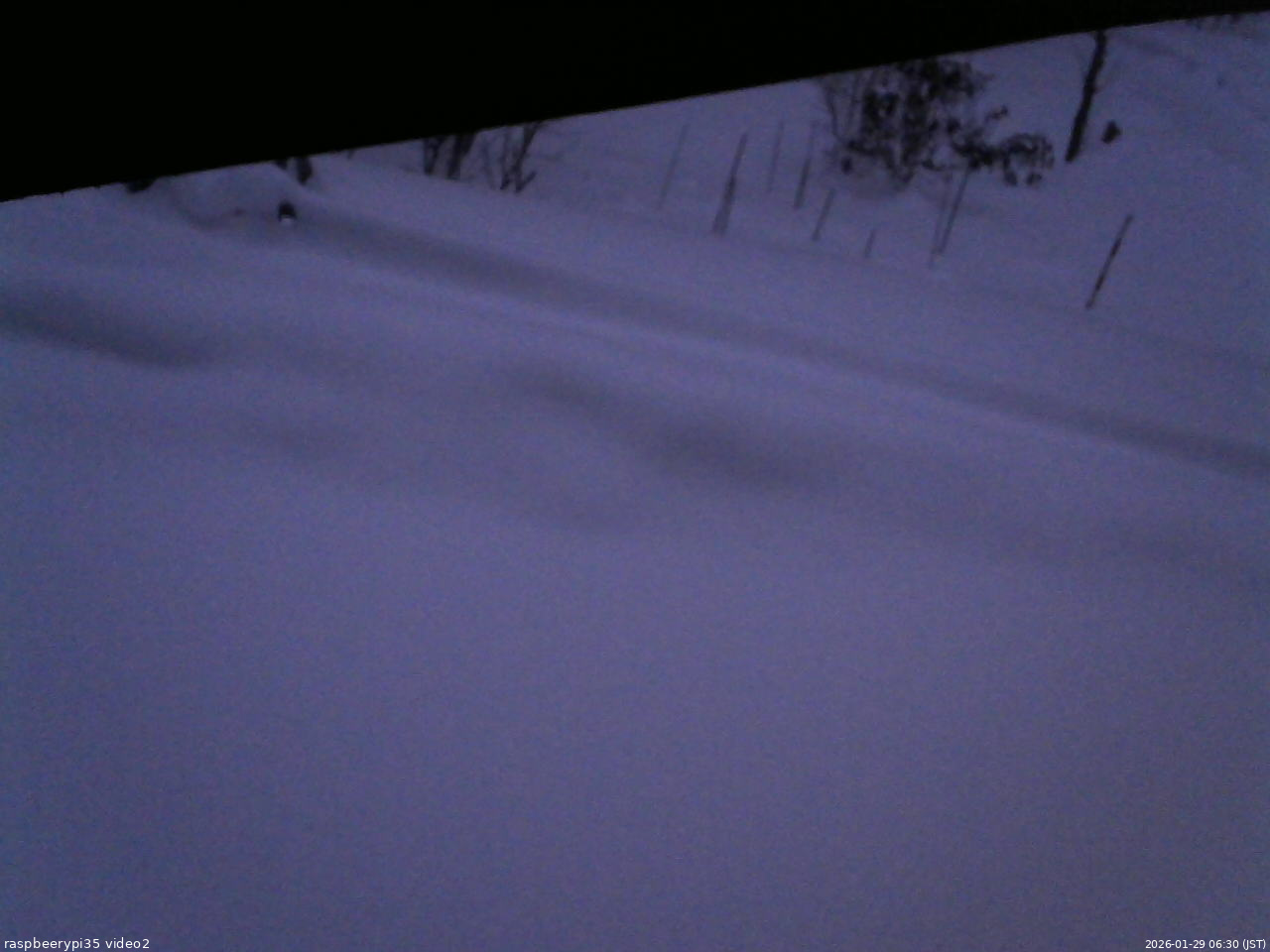 長野県菅平高原 ゆたか山荘 駐車場 2026/01/29 06:30