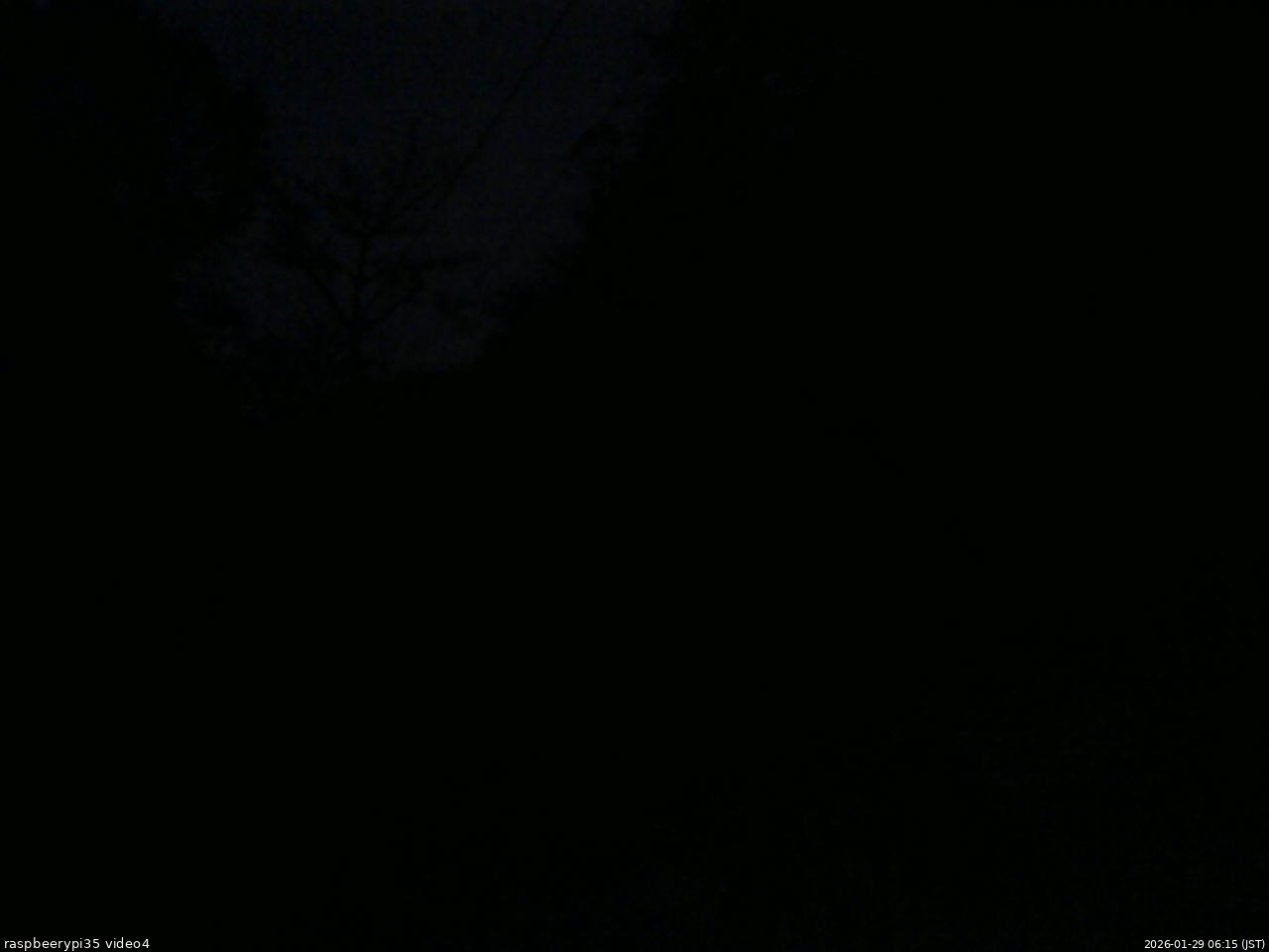 長野県菅平高原 ゆたか山荘 東側上空 2026/01/29 06:15