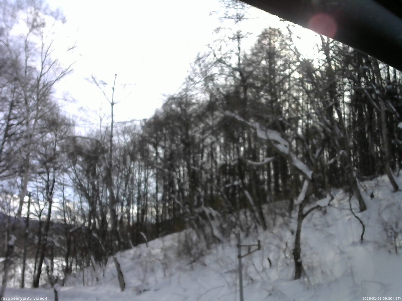 長野県菅平高原 ゆたか山荘 東側上空 2026/01/29 09:30