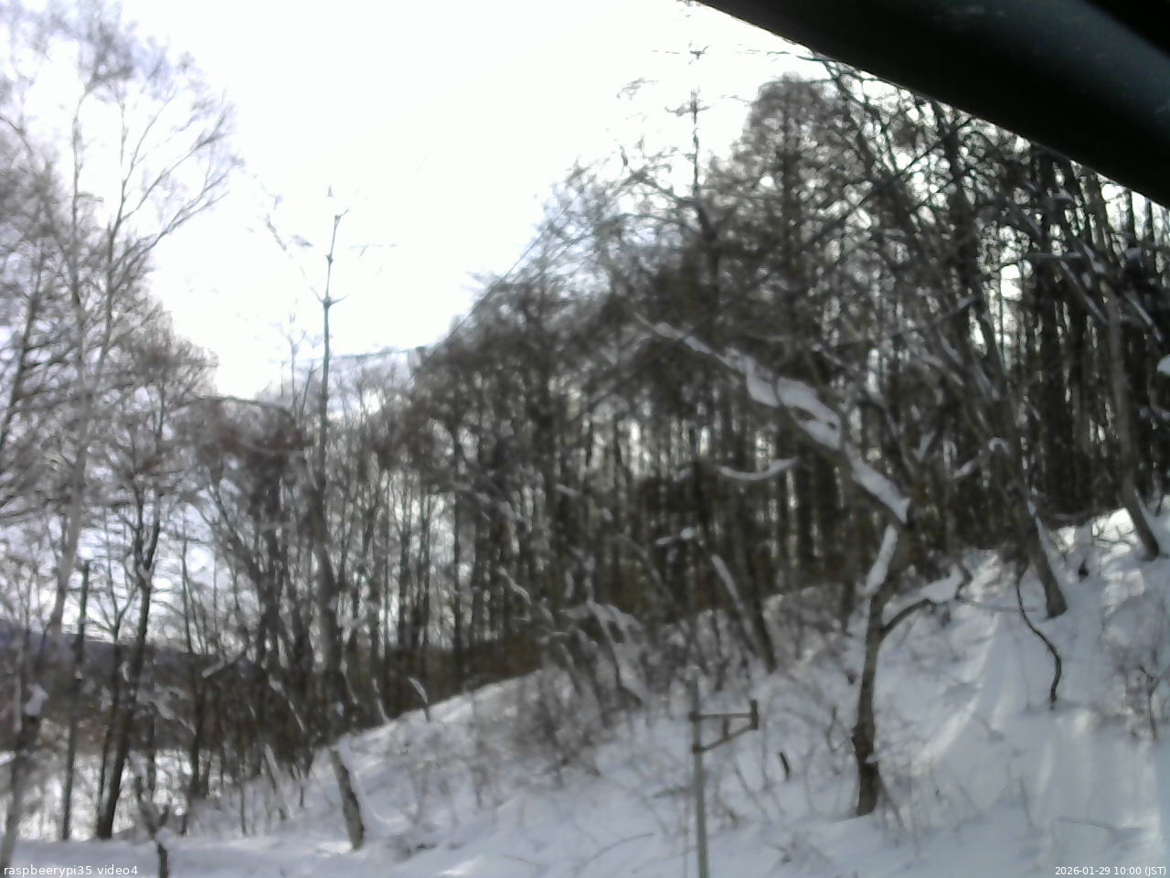 長野県菅平高原 ゆたか山荘 東側上空 2026/01/29 10:00