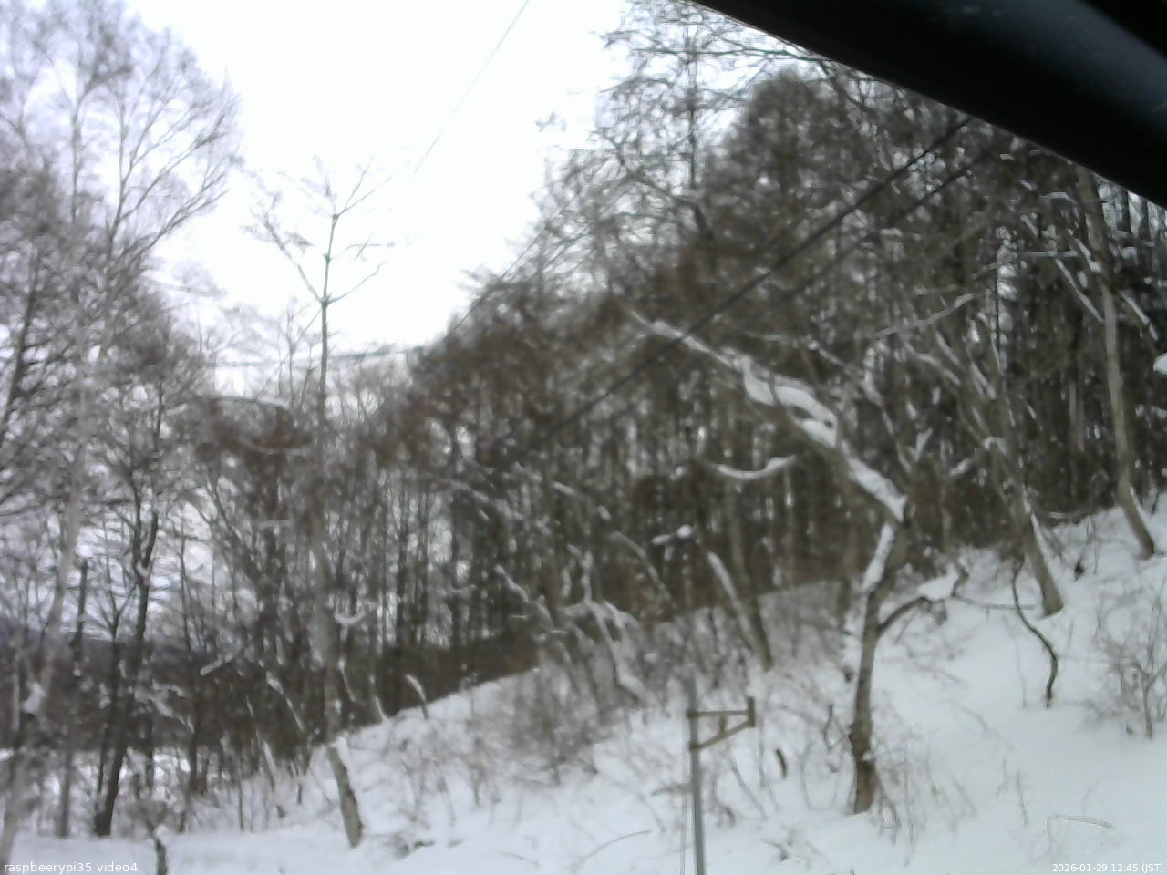 長野県菅平高原 ゆたか山荘 東側上空 2026/01/29 12:45