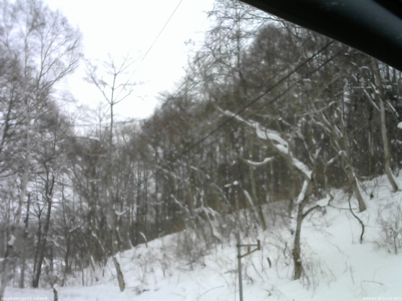 長野県菅平高原 ゆたか山荘 東側上空 2026/01/29 13:15