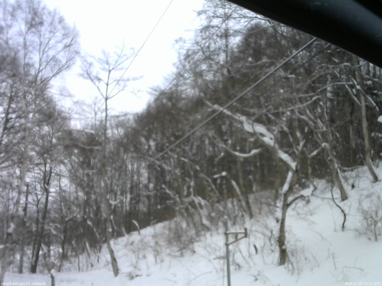 長野県菅平高原 ゆたか山荘 東側上空 2026/01/29 15:15
