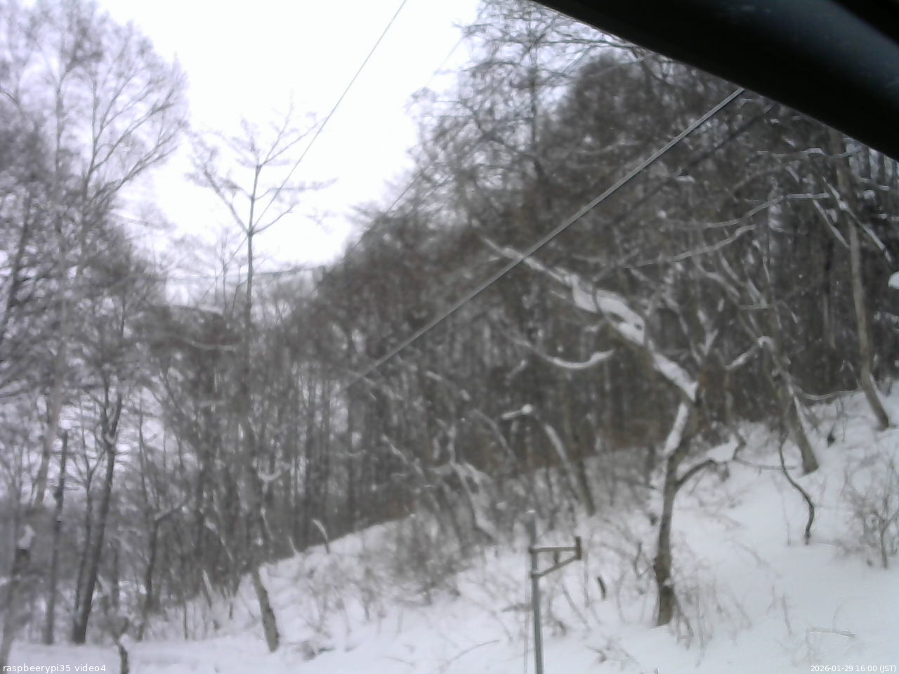 長野県菅平高原 ゆたか山荘 東側上空 2026/01/29 16:00