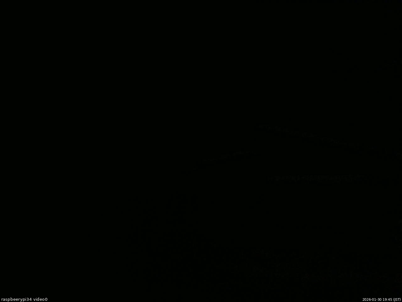 長野県菅平高原 ゆたか山荘 西側(坂上) 2026/01/30 19:45