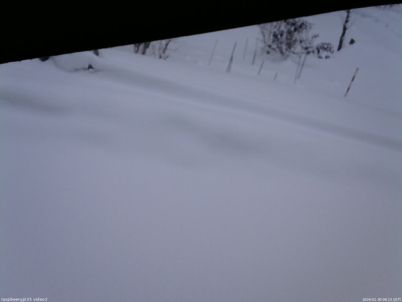長野県菅平高原 ゆたか山荘 駐車場 2026/01/30 08:15