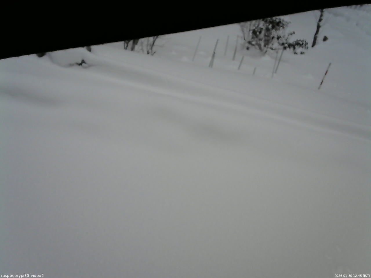 長野県菅平高原 ゆたか山荘 駐車場 2026/01/30 12:45