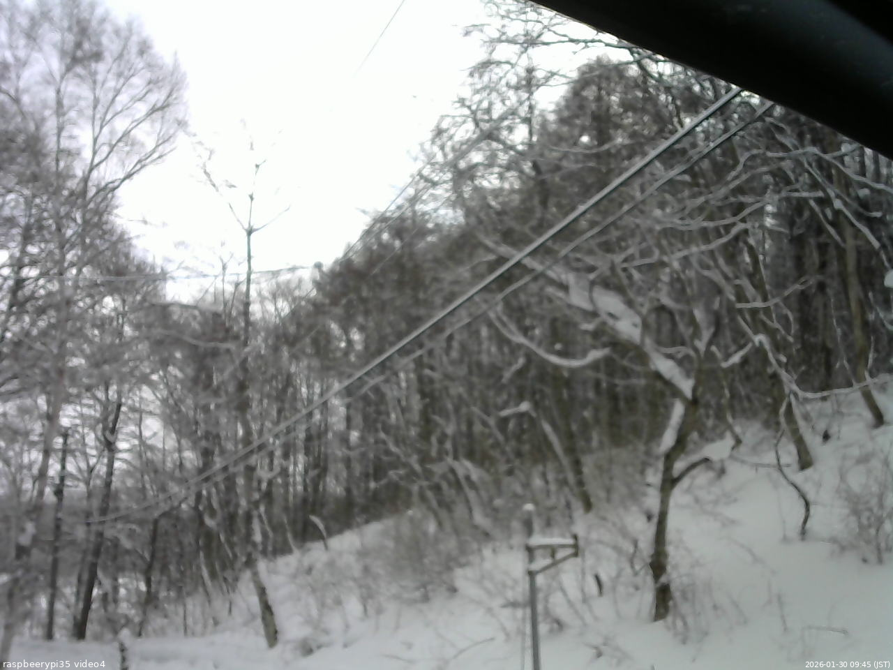 長野県菅平高原 ゆたか山荘 東側上空 2026/01/30 09:45