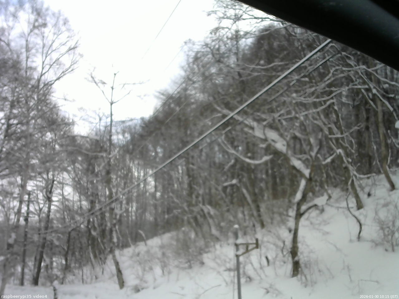 長野県菅平高原 ゆたか山荘 東側上空 2026/01/30 10:15