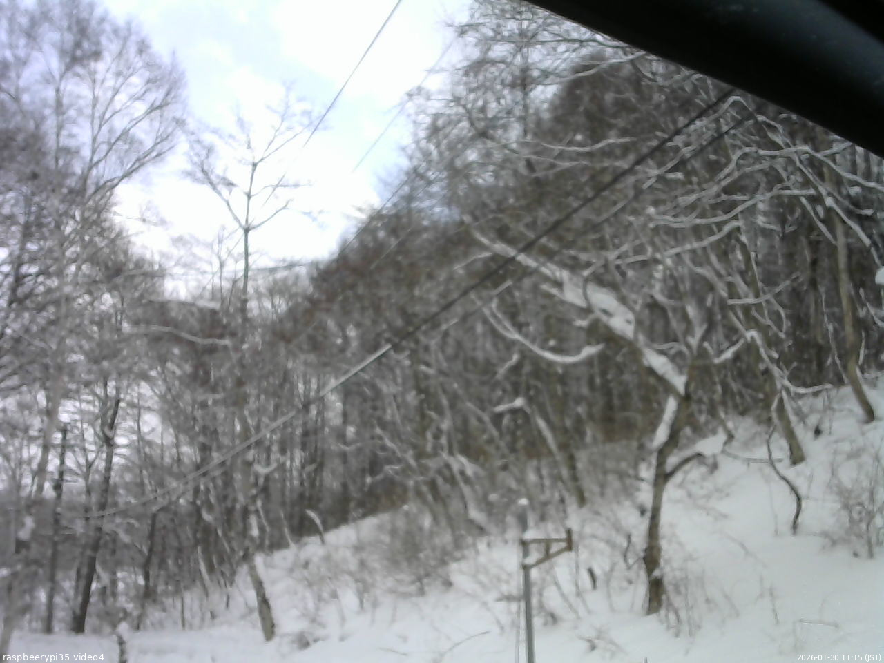 長野県菅平高原 ゆたか山荘 東側上空 2026/01/30 11:15