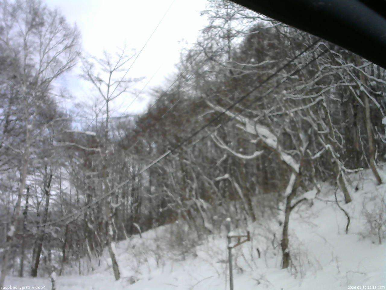 長野県菅平高原 ゆたか山荘 東側上空 2026/01/30 12:15
