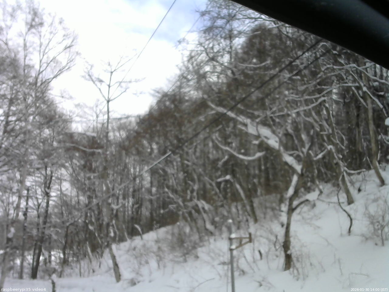 長野県菅平高原 ゆたか山荘 東側上空 2026/01/30 14:00