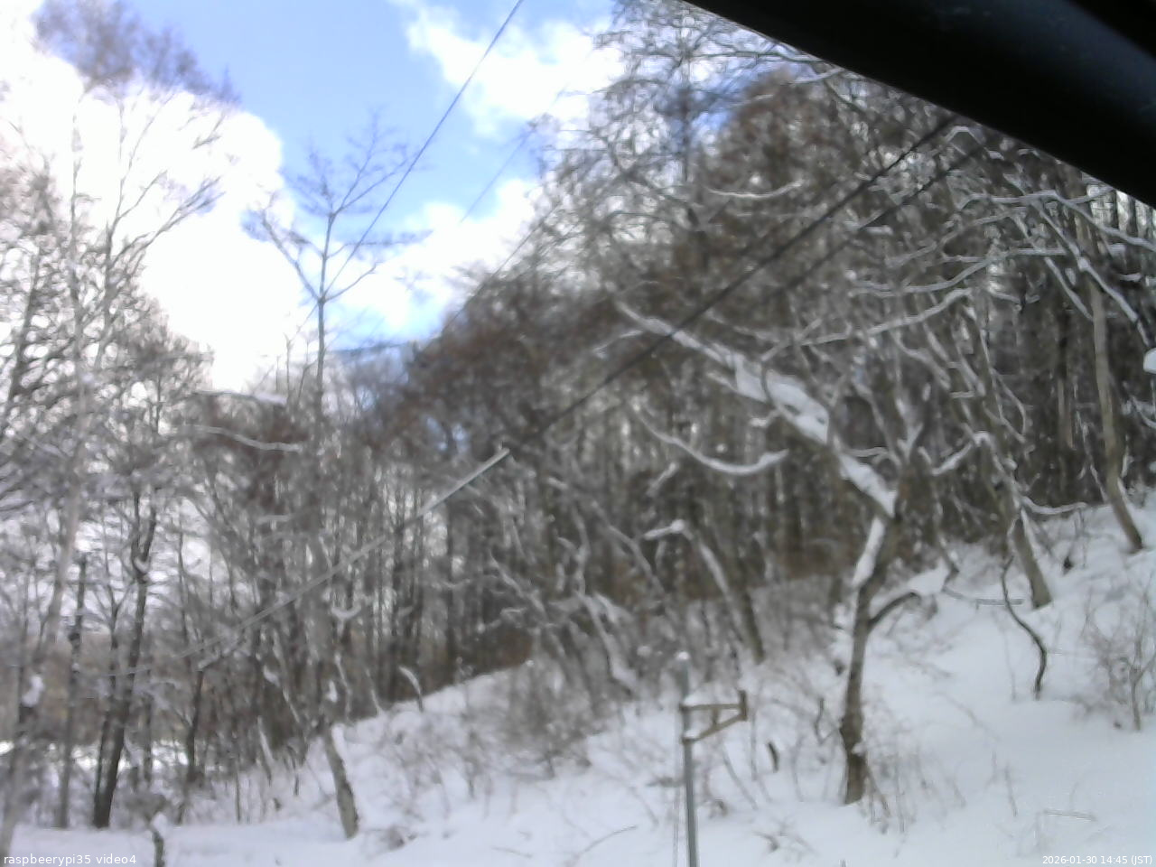 長野県菅平高原 ゆたか山荘 東側上空 2026/01/30 14:45