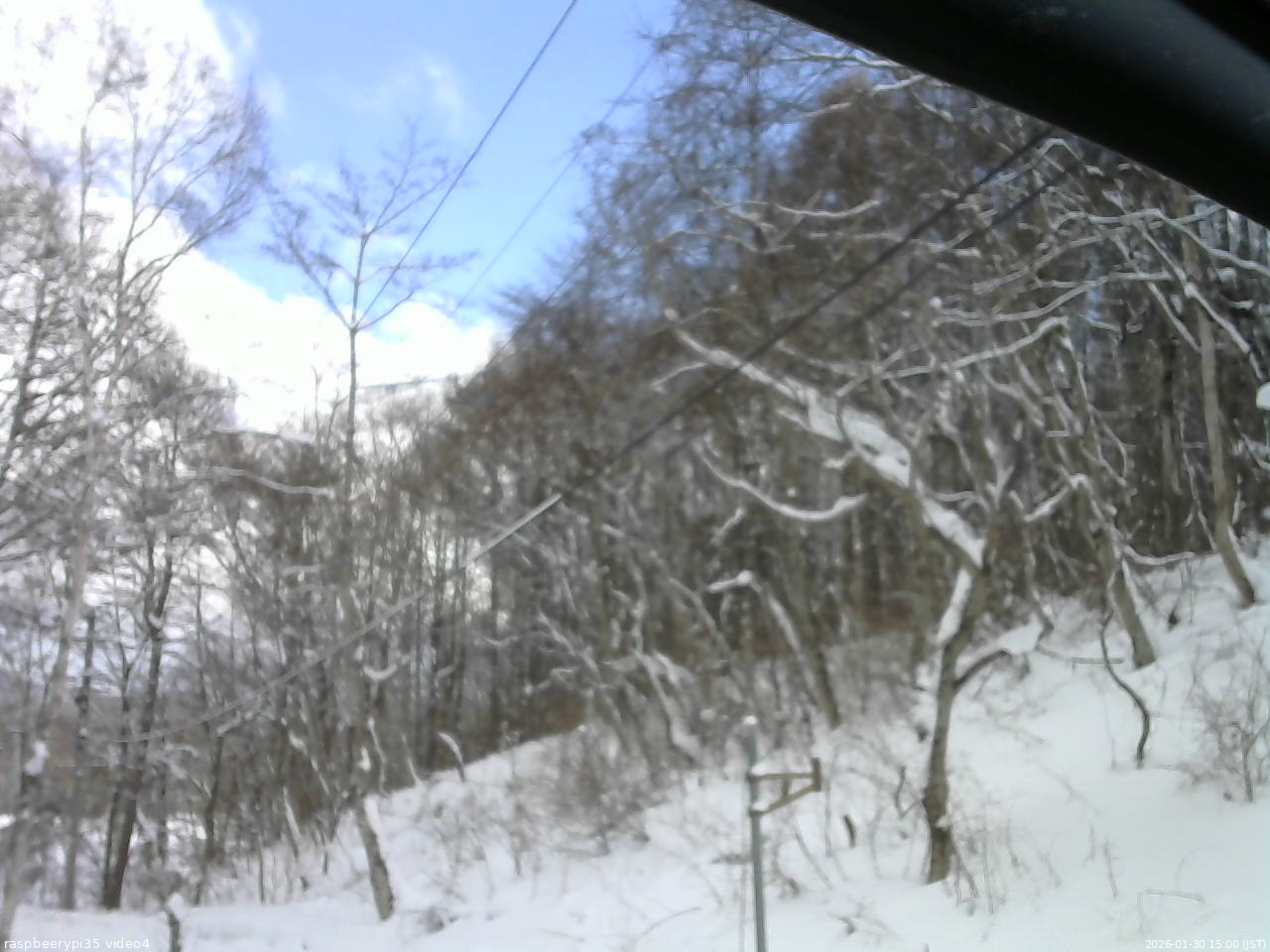 長野県菅平高原 ゆたか山荘 東側上空 2026/01/30 15:00