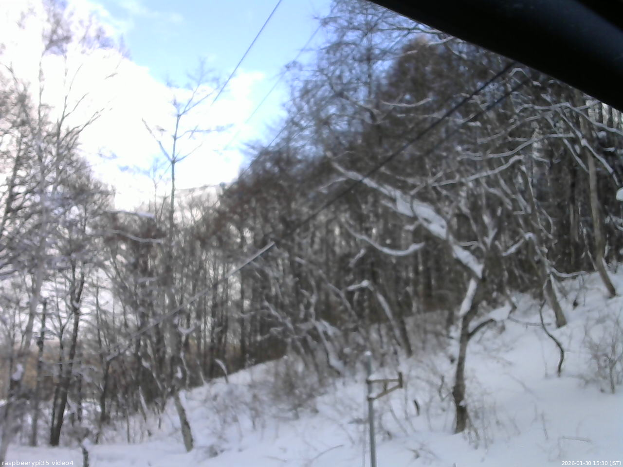 長野県菅平高原 ゆたか山荘 東側上空 2026/01/30 15:30