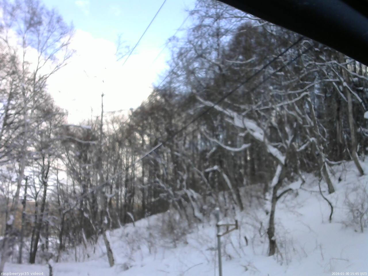 長野県菅平高原 ゆたか山荘 東側上空 2026/01/30 15:45
