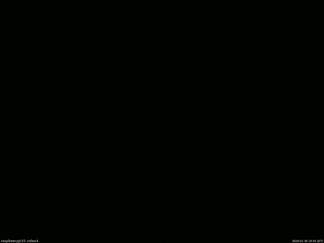 長野県菅平高原 ゆたか山荘 東側上空 2026/01/30 19:45