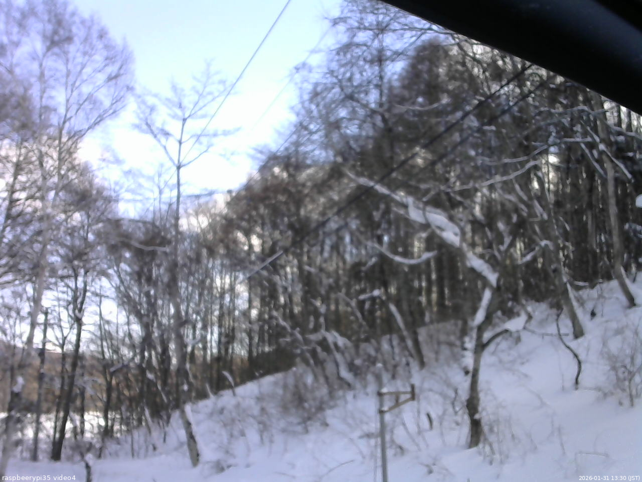 長野県菅平高原 ゆたか山荘 東側上空 2026/01/31 13:30