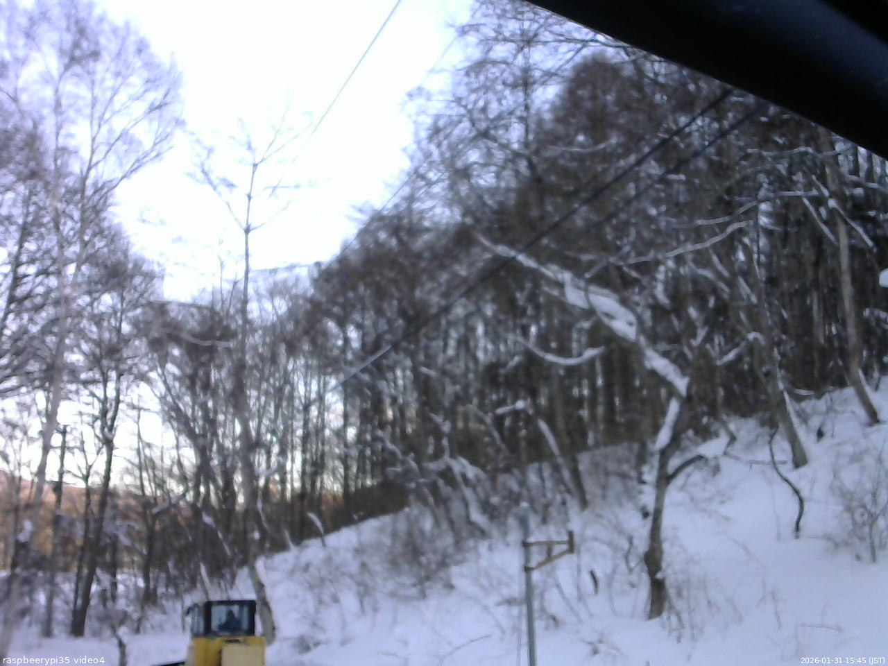 長野県菅平高原 ゆたか山荘 東側上空 2026/01/31 15:45