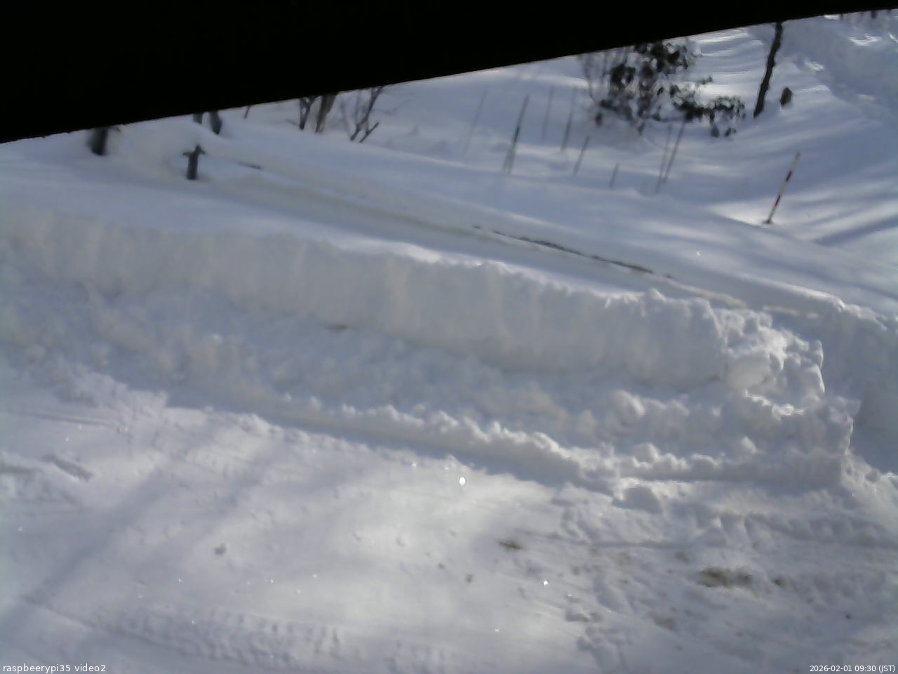長野県菅平高原 ゆたか山荘 駐車場 2026/02/01 09:30