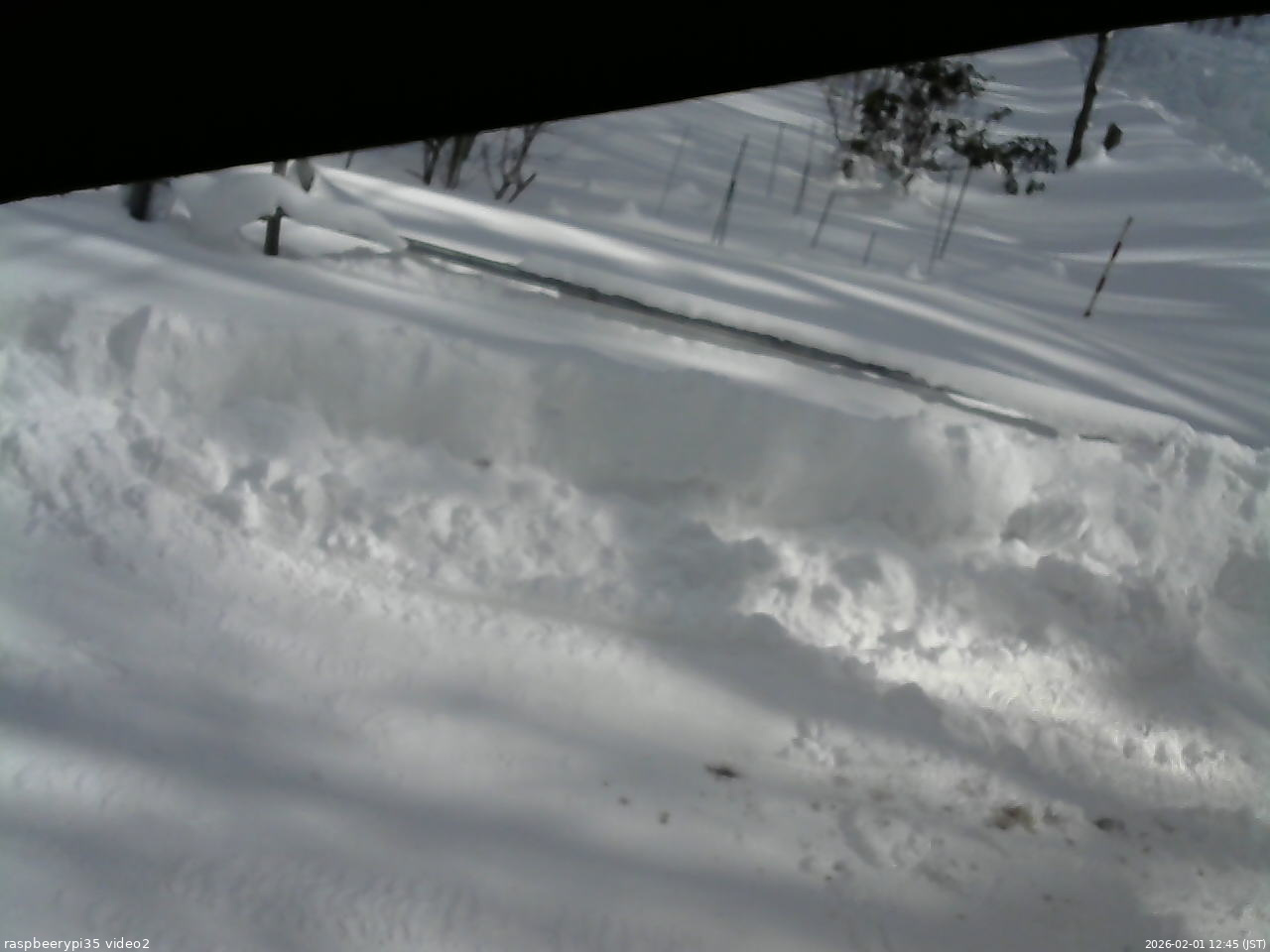 長野県菅平高原 ゆたか山荘 駐車場 2026/02/01 12:45
