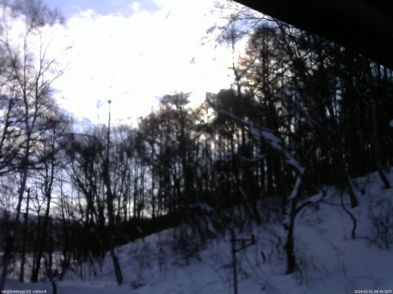 長野県菅平高原 ゆたか山荘 東側上空 2026/02/01 08:30
