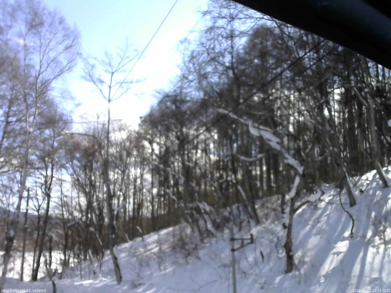 長野県菅平高原 ゆたか山荘 東側上空 2026/02/01 10:15