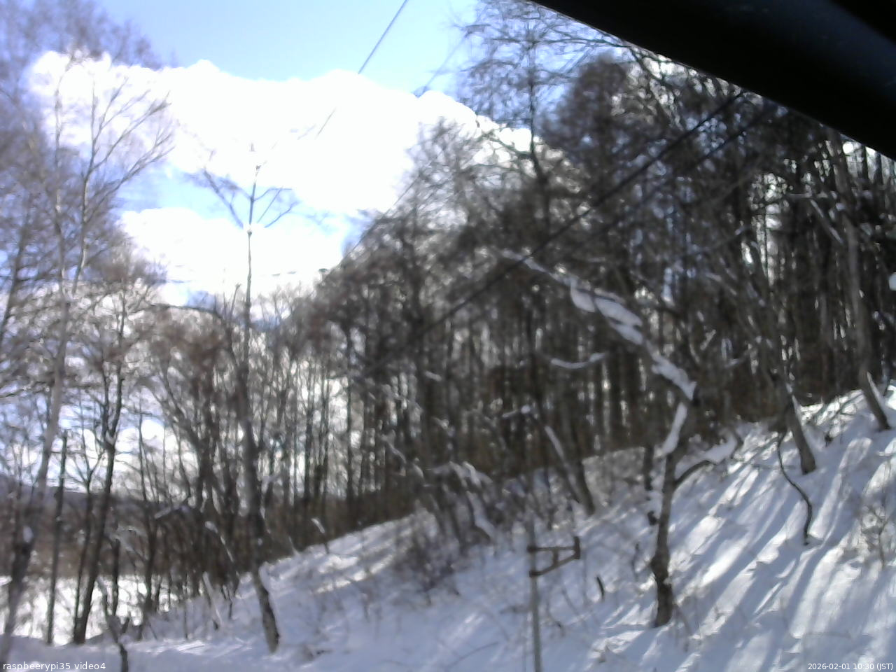 長野県菅平高原 ゆたか山荘 東側上空 2026/02/01 10:30