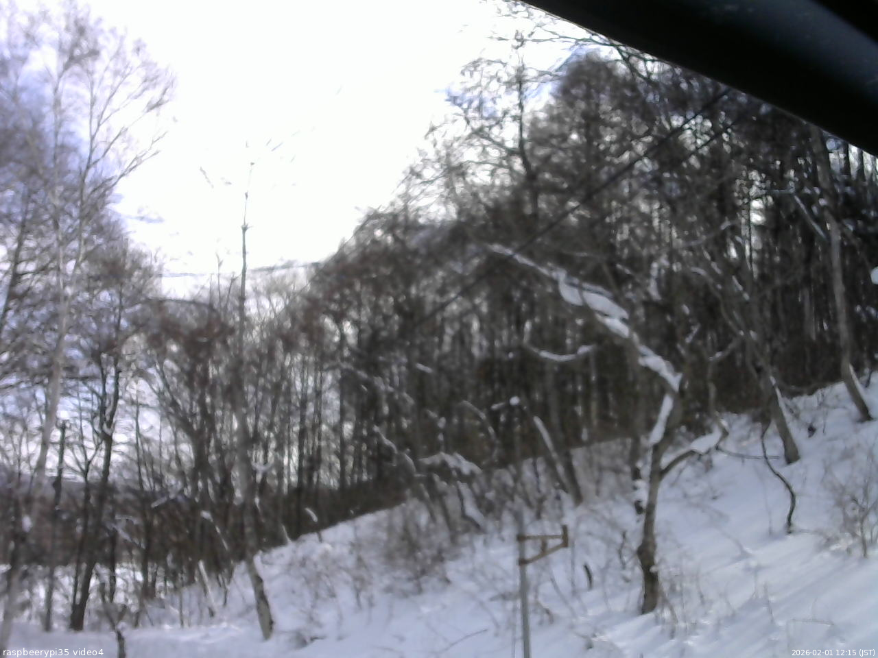 長野県菅平高原 ゆたか山荘 東側上空 2026/02/01 12:15