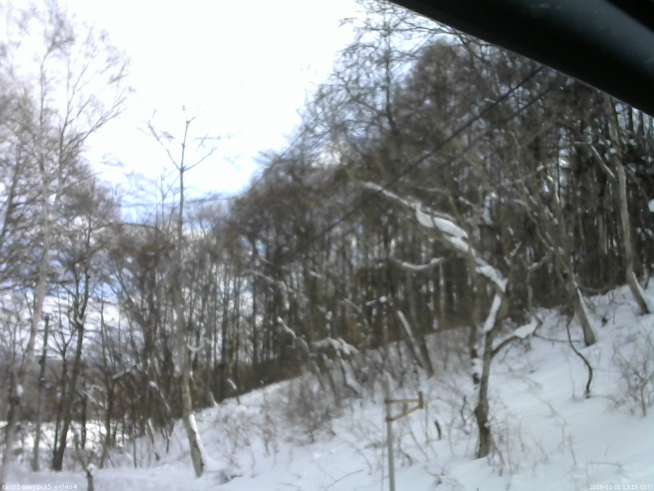 長野県菅平高原 ゆたか山荘 東側上空 2026/02/01 13:15