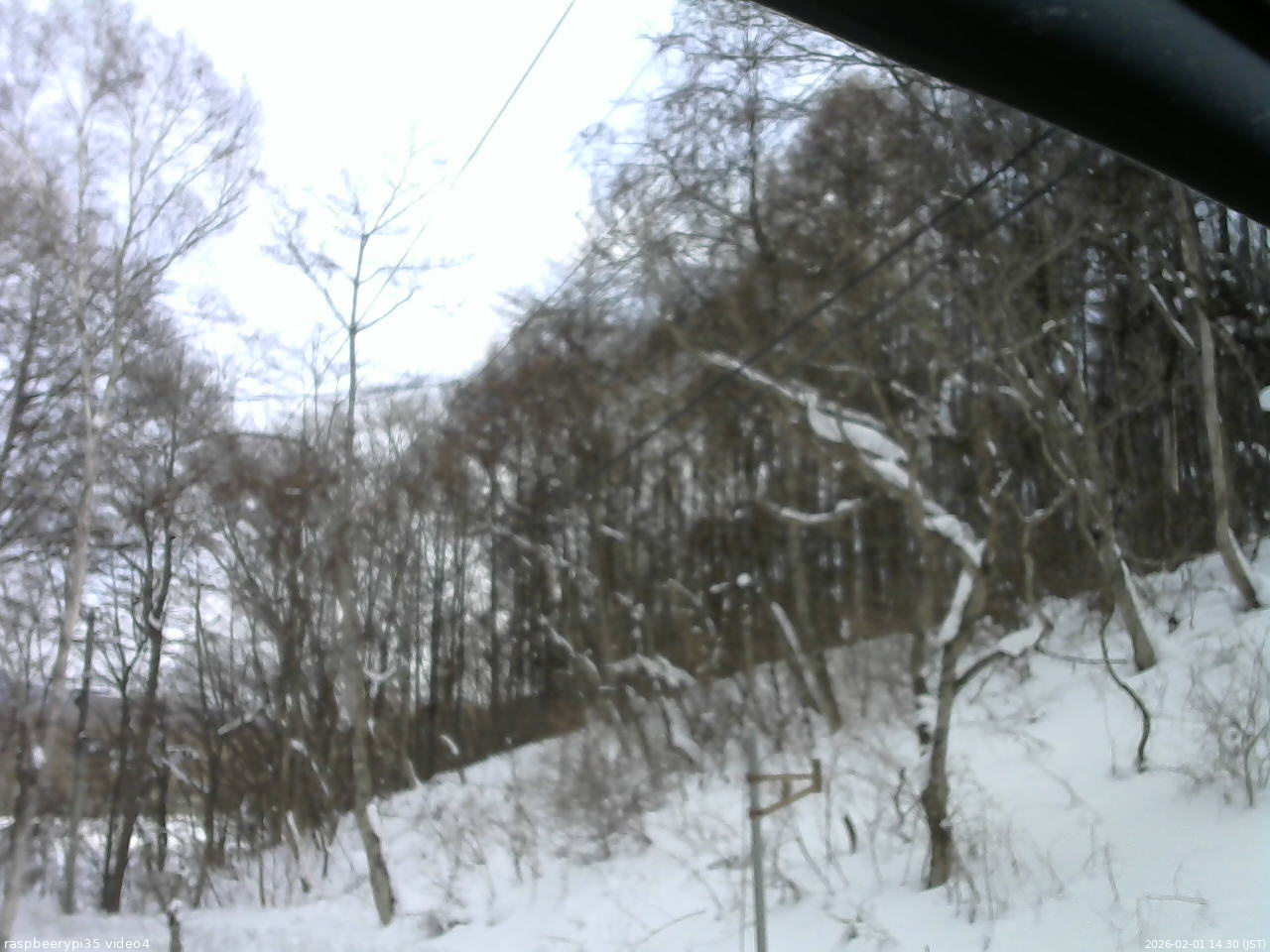 長野県菅平高原 ゆたか山荘 東側上空 2026/02/01 14:30