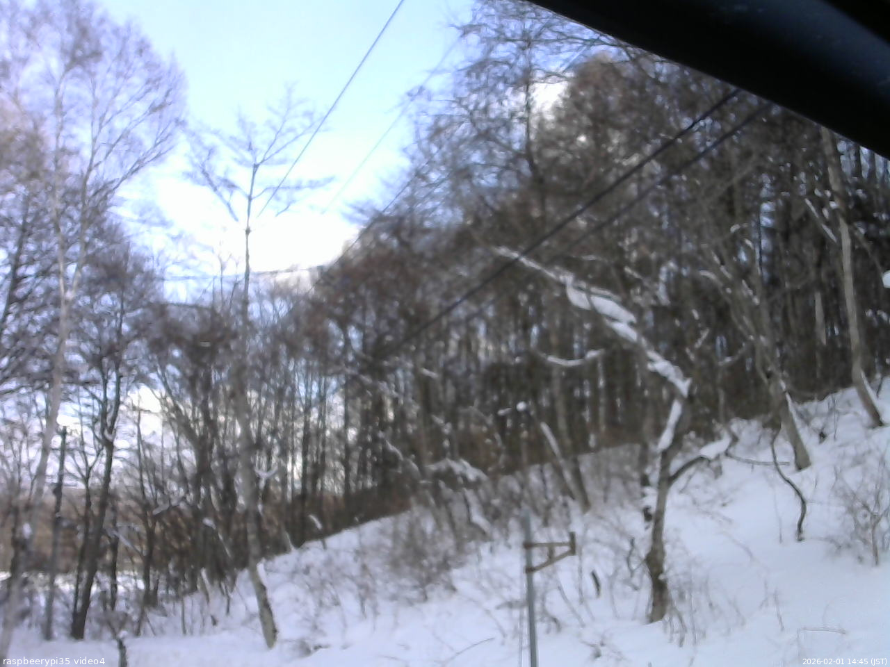 長野県菅平高原 ゆたか山荘 東側上空 2026/02/01 14:45