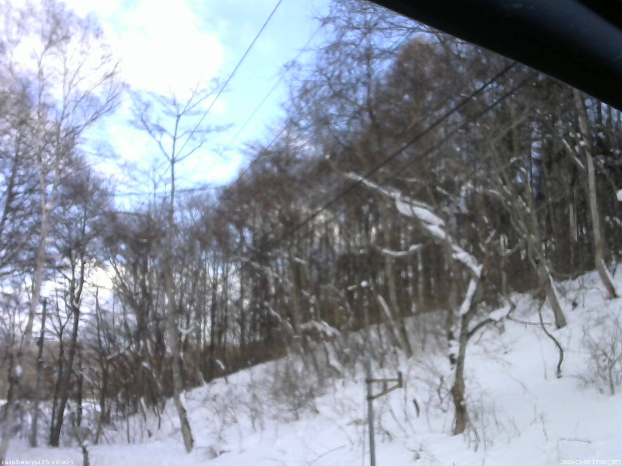 長野県菅平高原 ゆたか山荘 東側上空 2026/02/01 15:00