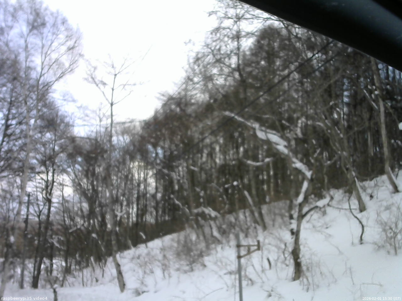 長野県菅平高原 ゆたか山荘 東側上空 2026/02/01 15:30