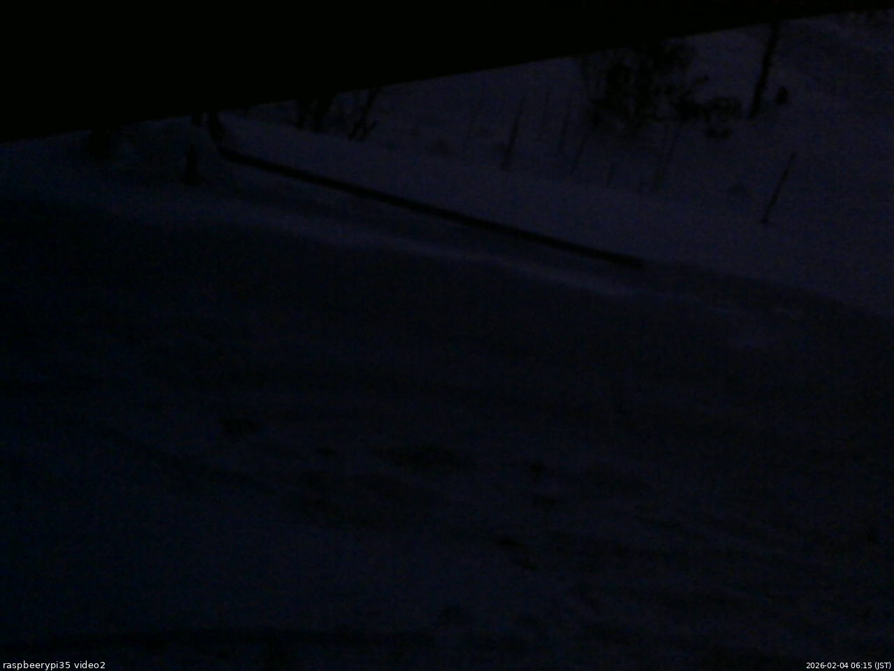 長野県菅平高原 ゆたか山荘 駐車場 2026/02/04 06:15