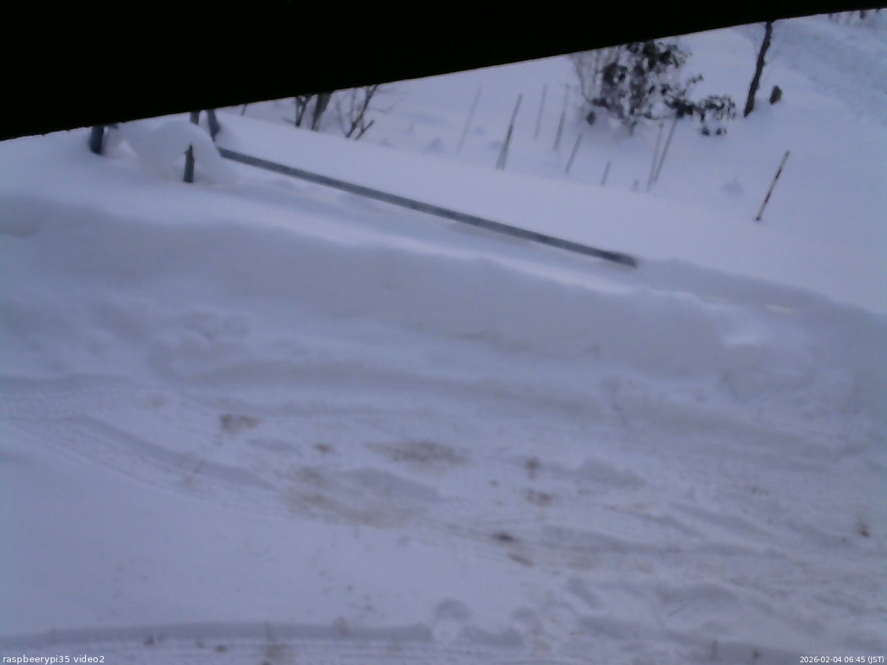 長野県菅平高原 ゆたか山荘 駐車場 2026/02/04 06:45