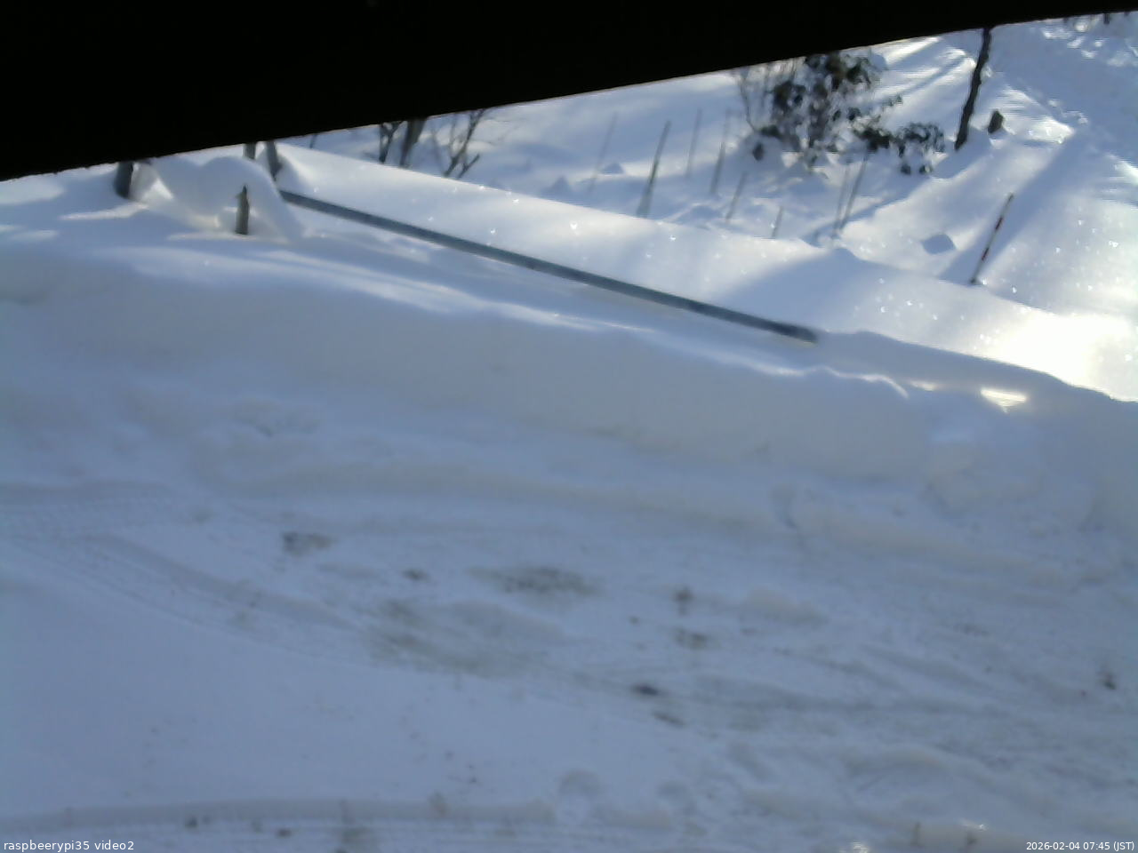 長野県菅平高原 ゆたか山荘 駐車場 2026/02/04 07:45