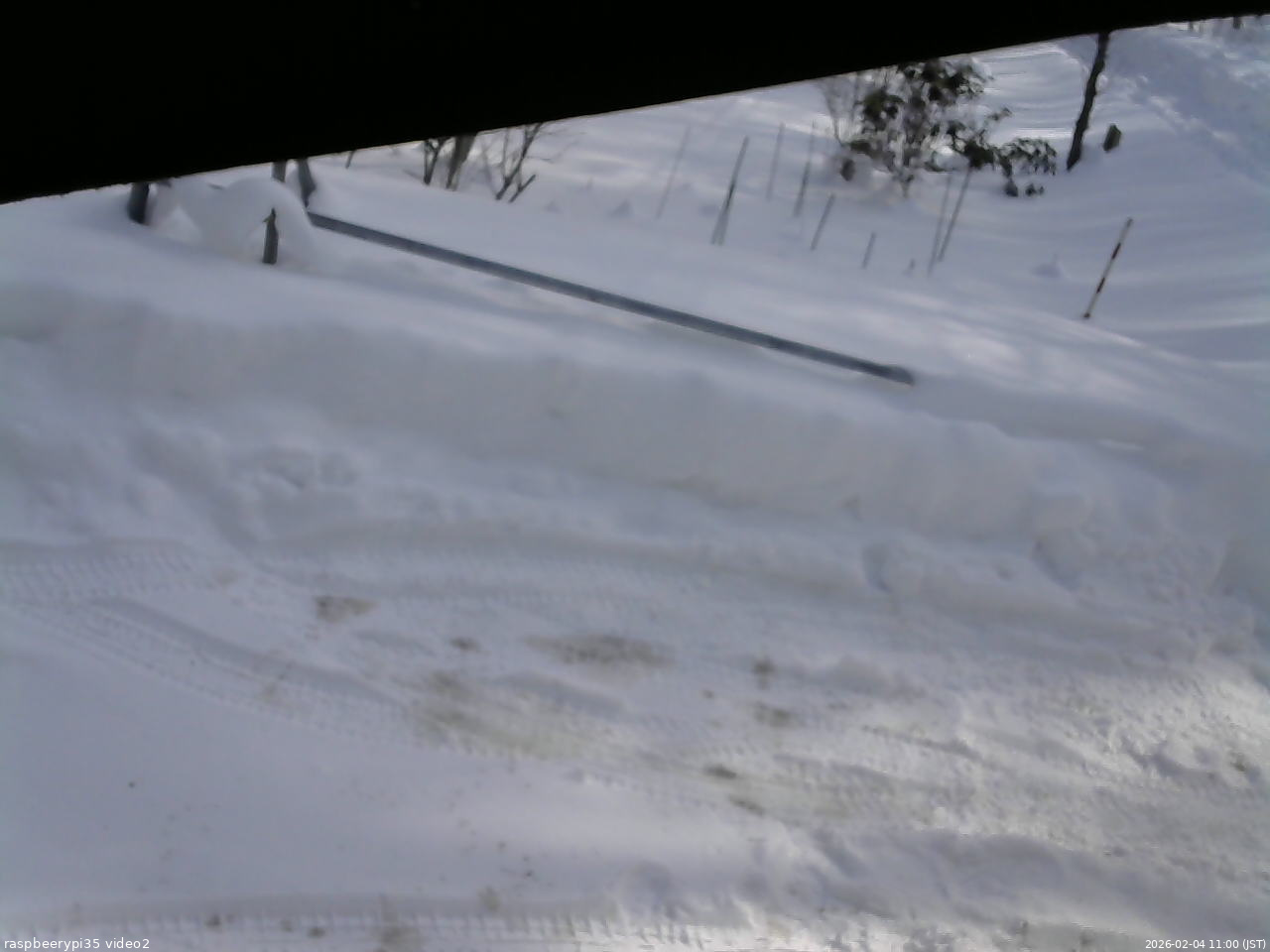 長野県菅平高原 ゆたか山荘 駐車場 2026/02/04 11:00