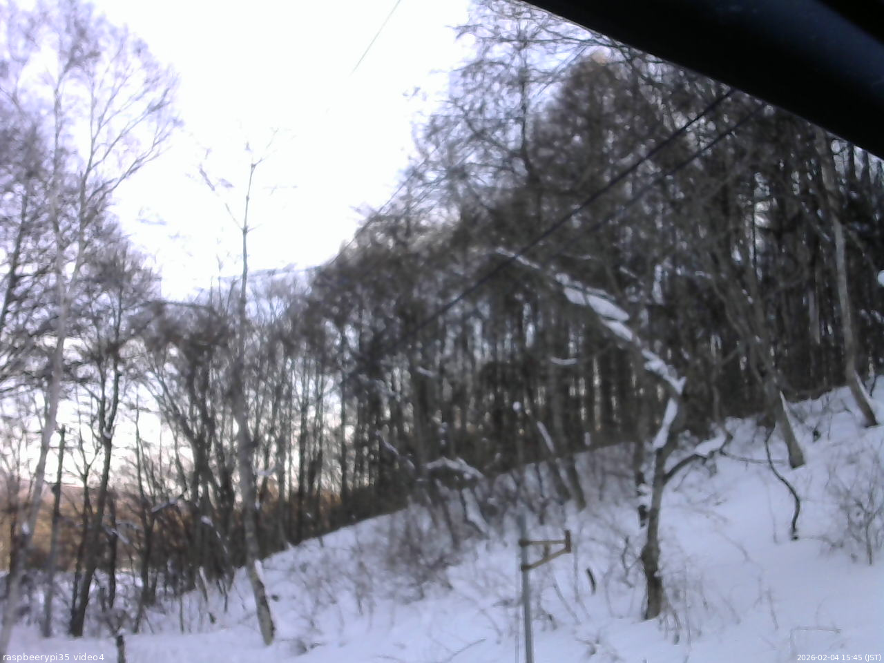 長野県菅平高原 ゆたか山荘 東側上空 2026/02/04 15:45