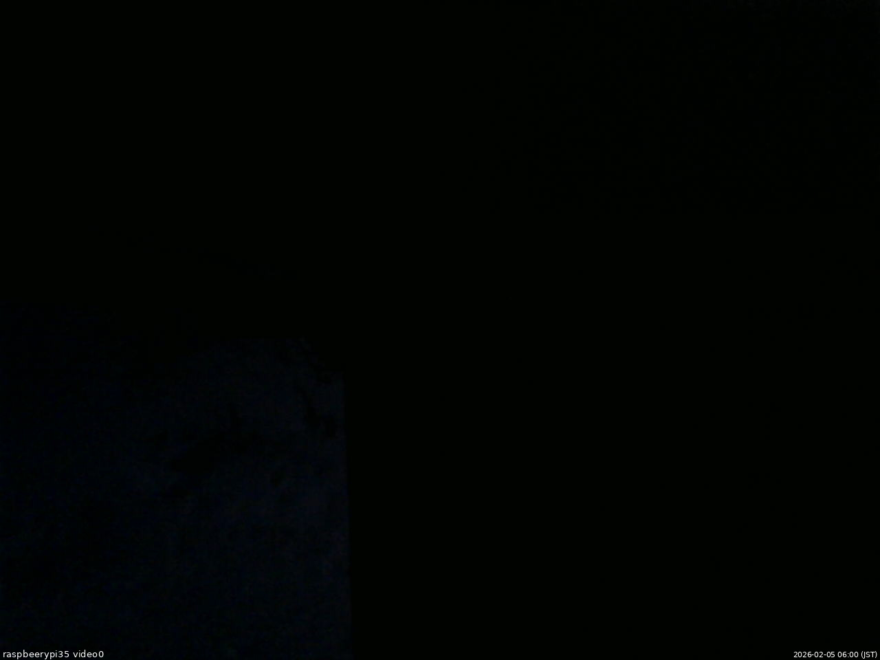 長野県菅平高原 ゆたか山荘 温度計 2026/02/05 06:00