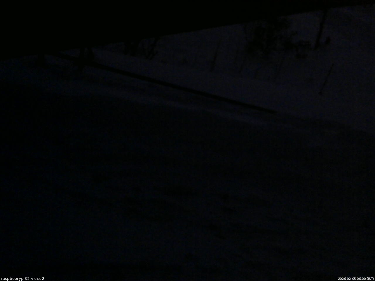 長野県菅平高原 ゆたか山荘 駐車場 2026/02/05 06:00